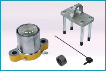 Hard and soft bushes press fit sub assemblies
